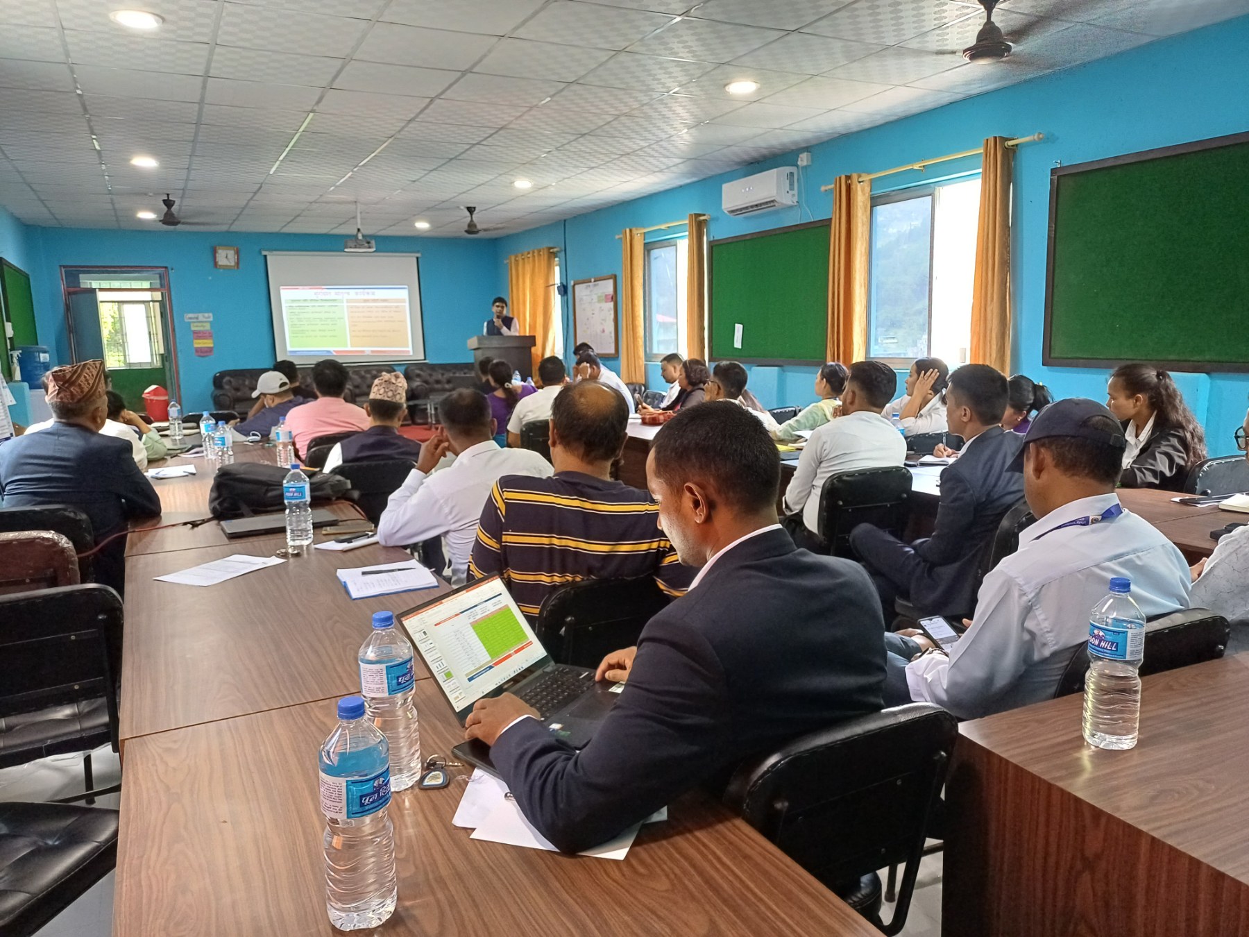 आर्थिक बर्ष २०८०/०८१ मा सम्पादित कार्यक्रम हरुको जिल्ला स्तरीय बार्षिक समिक्षा मिति; २०८१/०५/३० देखी ३१ गतेयोजना तर्जुमा गोष्टी