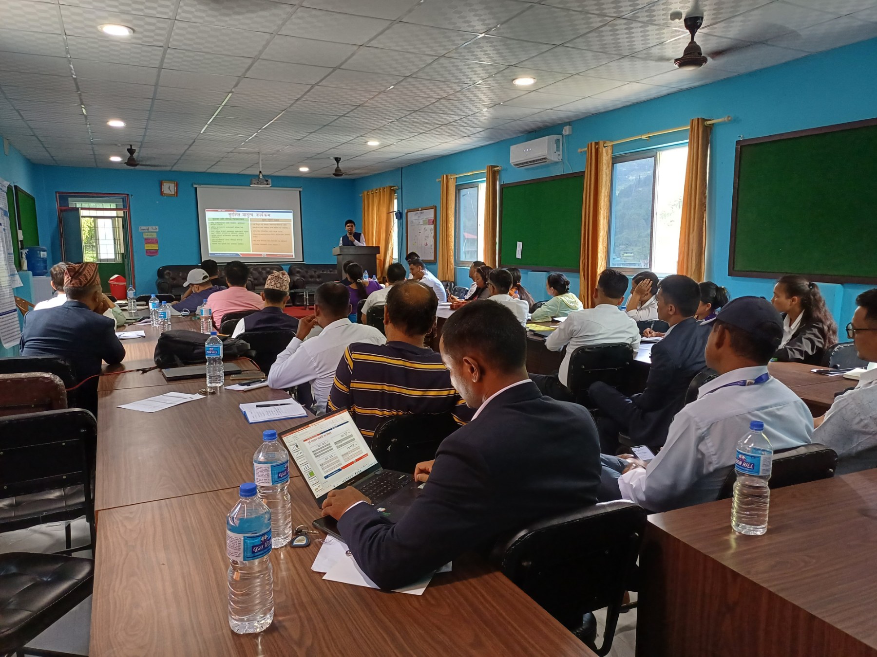 आर्थिक बर्ष २०८०/०८१ मा सम्पादित कार्यक्रम हरुको जिल्ला स्तरीय बार्षिक समिक्षा मिति; २०८१/०५/३० देखी ३१ गतेयोजना तर्जुमा गोष्टी