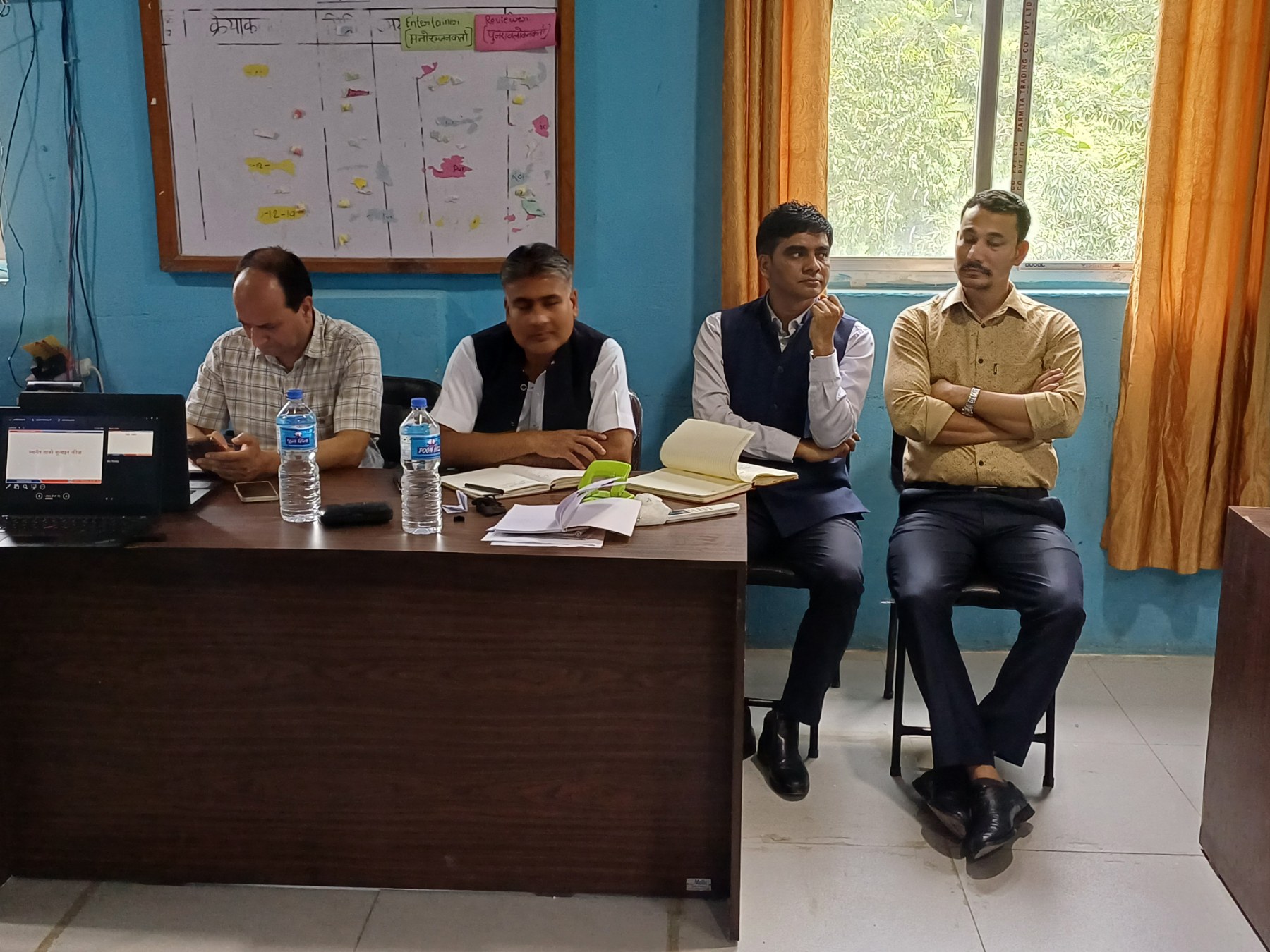 आर्थिक बर्ष २०८०/०८१ मा सम्पादित कार्यक्रम हरुको जिल्ला स्तरीय बार्षिक समिक्षा मिति; २०८१/०५/३० देखी ३१ गतेयोजना तर्जुमा गोष्टी