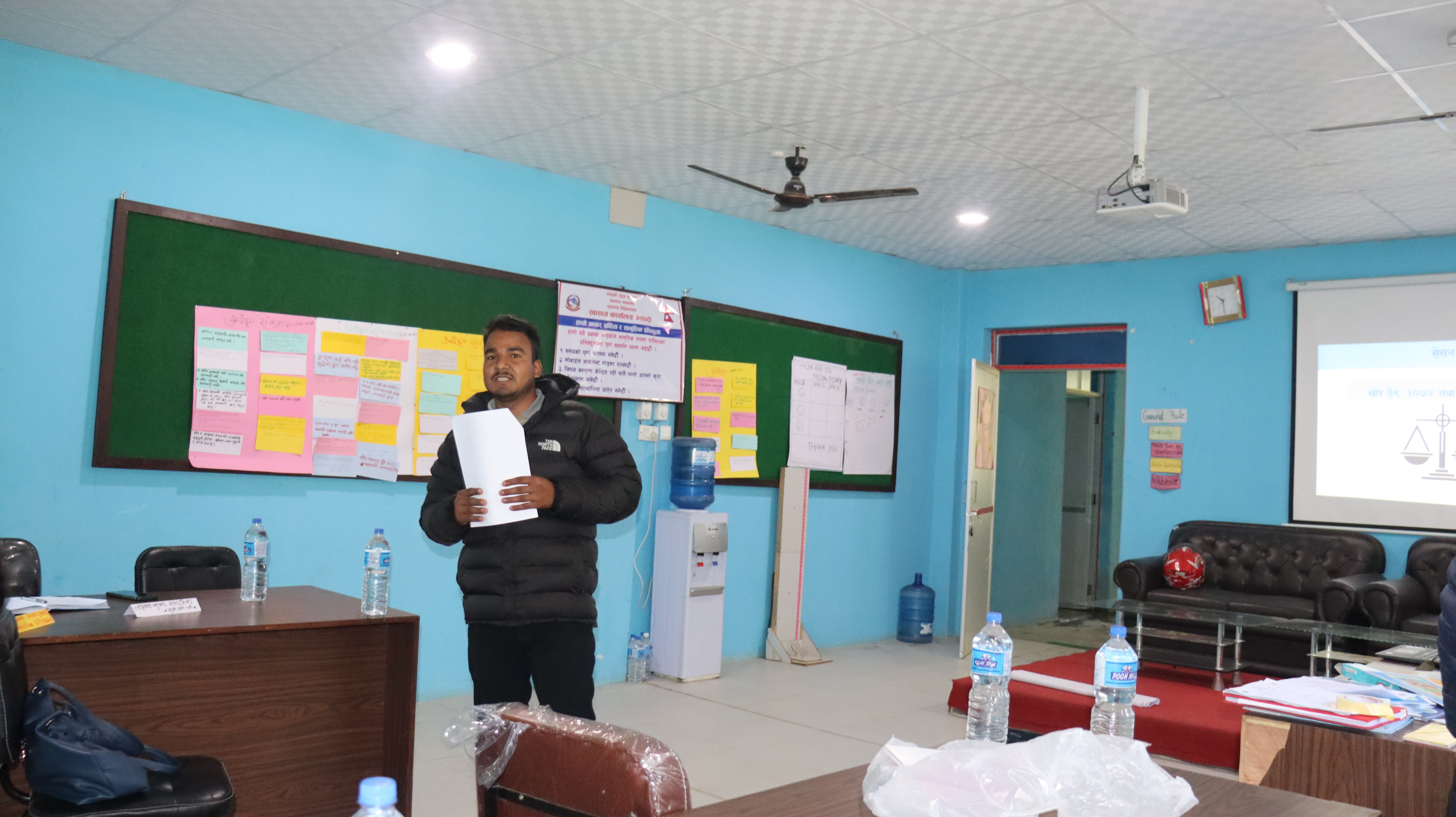 स्वास्थ्यकर्मीहरुको लागि खोप तथा सरसफाई प्रबर्द्धन सम्बन्धि २ दिने पुनर्ताजगी तालिम (तेश्रो ब्याच)